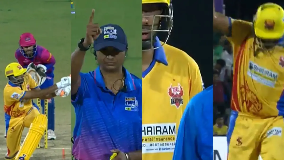 Angry Ravi Ashwin Blasts Female Umpire During TNPL Game After Being Given LBW; Video Goes Viral | WATCH Ravi Ashwin's controversial dismissal