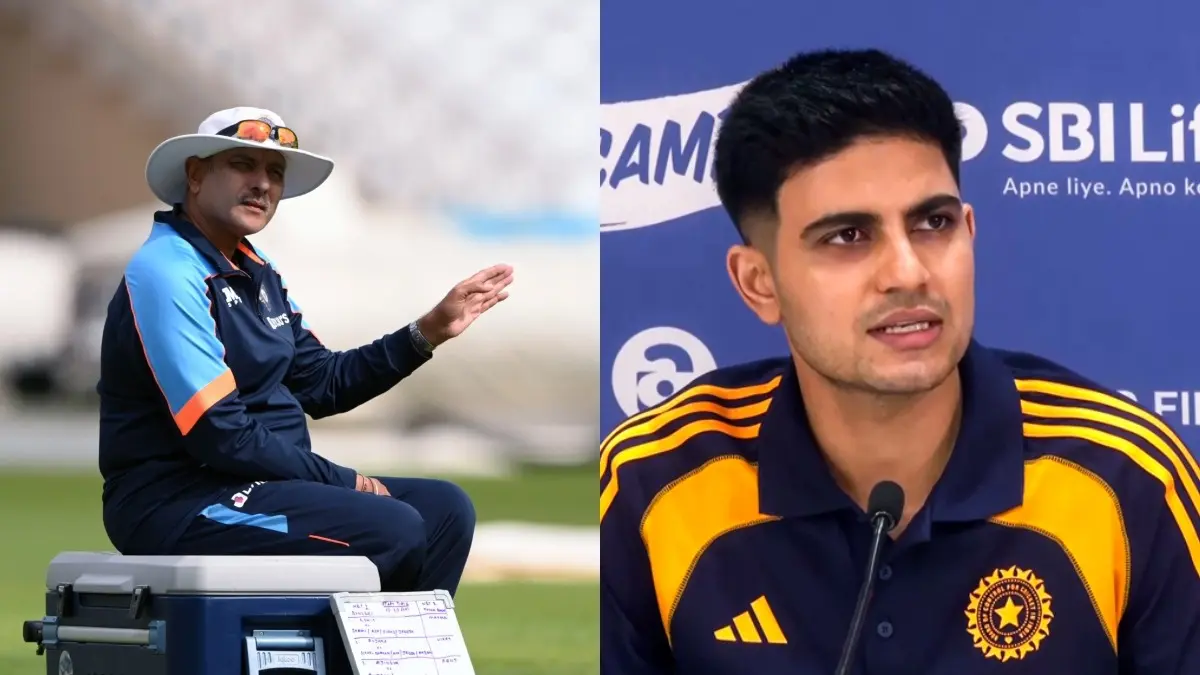 Ravi Shastri and Shubman Gill