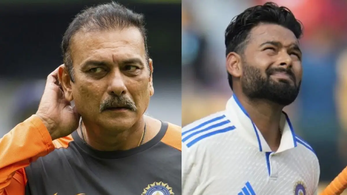 ravi shastri asks shubman gill and gautam gambhir not to play rishabh pant in manchester test know reason