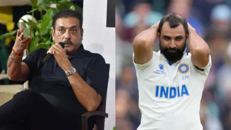 Ravi Shastri, Mohammad Shami