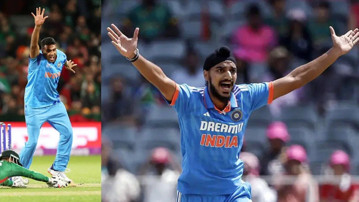 Ravichandran Ashwin and Arshdeep Singh