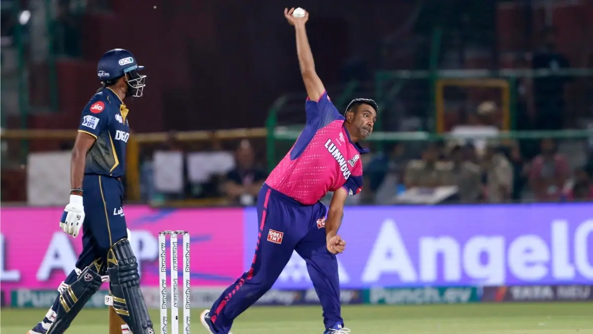 R Ashwin Expresses Interest In Becoming First Indian Player In The Hundred Soon After IPL Retirement: Report Ravichandran Ashwin in action for Rajasthan Royals in IPL 2024