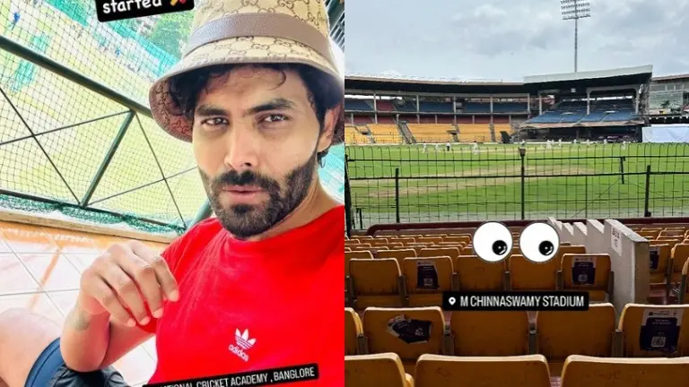 Ravindra Jadeja Switches On Training Mode Ahead of India's Crucial Tests Against Bangladesh Ravindra Jadeja