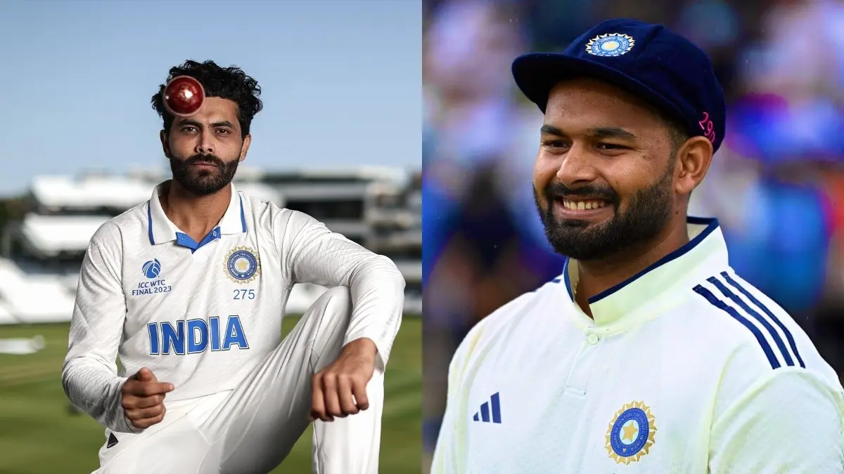Rishabh Pant's 'Bhai Mera Chauka Mat Dena' Banter With Ravindra Jadeja Will Leave You in Splits | WATCH VIDEO Ravindra Jadeja (L), Rishabh Pant (R)
