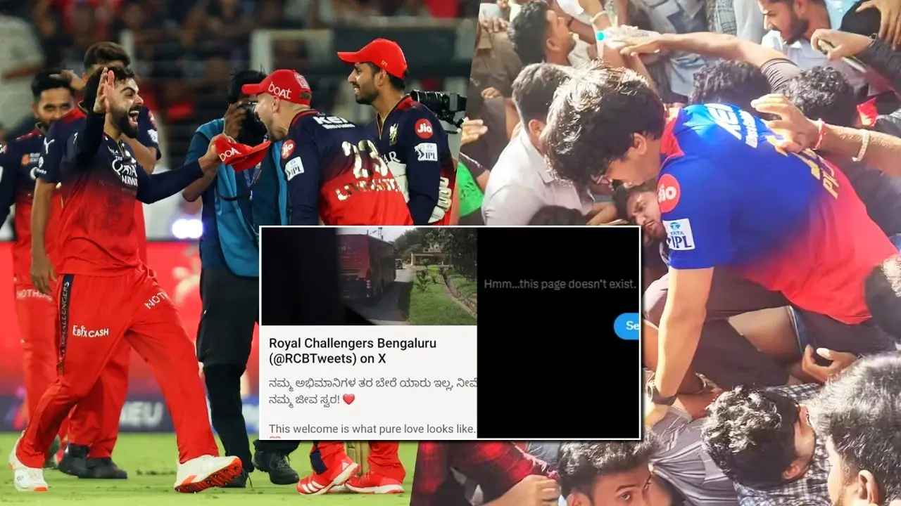 RCB Deletes IPL Celebratory Post After Bengaluru Stampede Tragedy