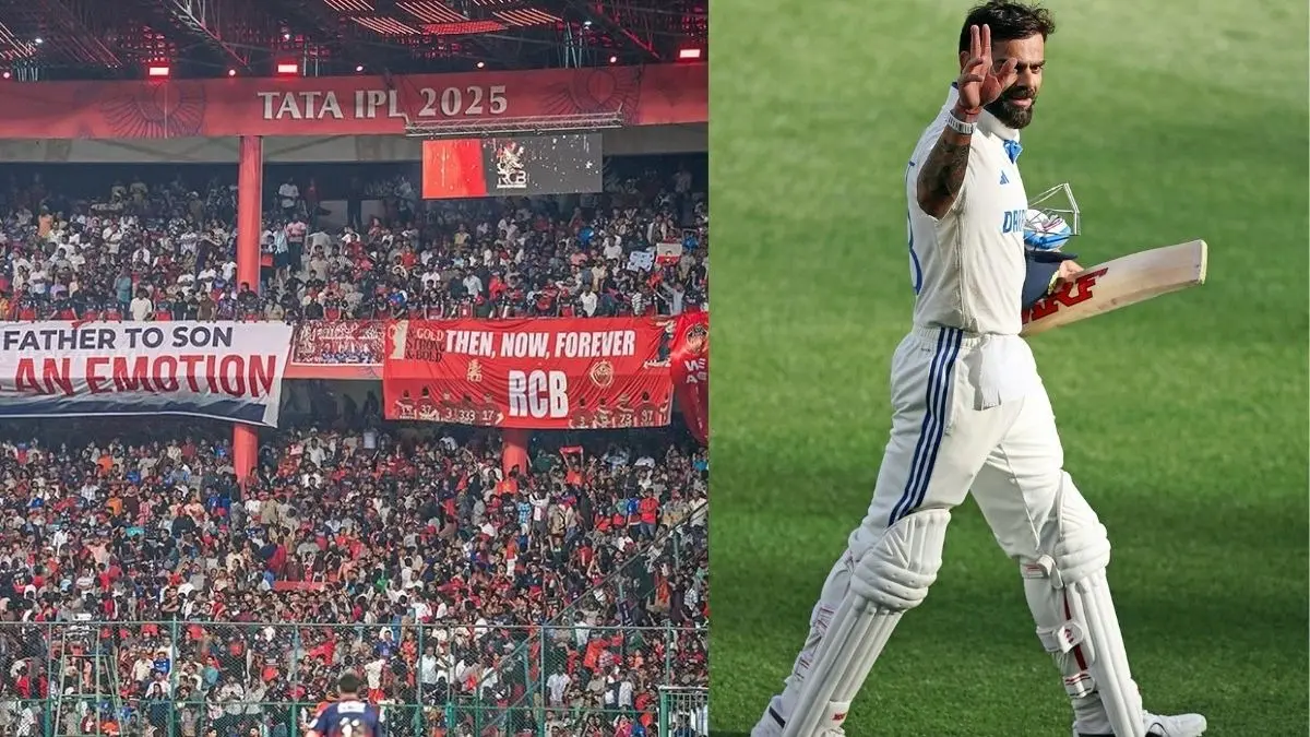 RCB fan want to give farewell to virat kohli after his test retirement in M Chinnaswamy Stadium
