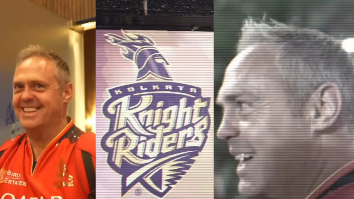 RCB Team Physio James Pipe Mistakenly Boards The KKR Team Bus, Bengaluru Players Hilariously Ask Him To Apologize In Hindi | WATCH RCB physio James Pipe gets trolled