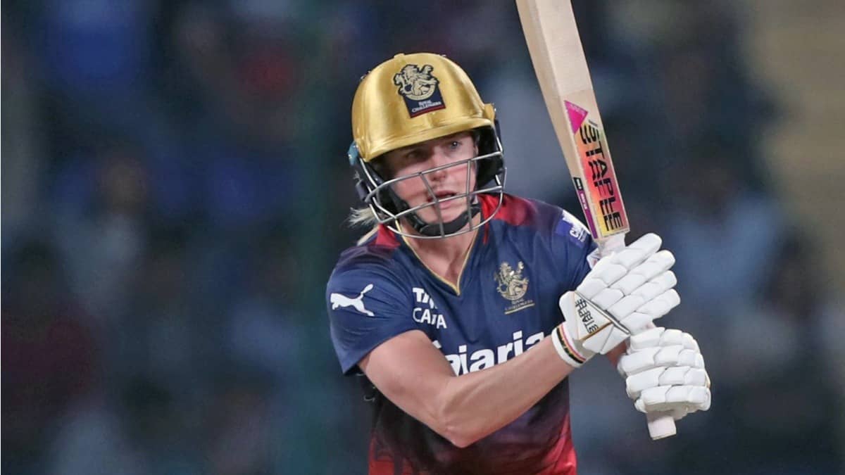 RCB's Ellyse Perry in action during WPL 2024