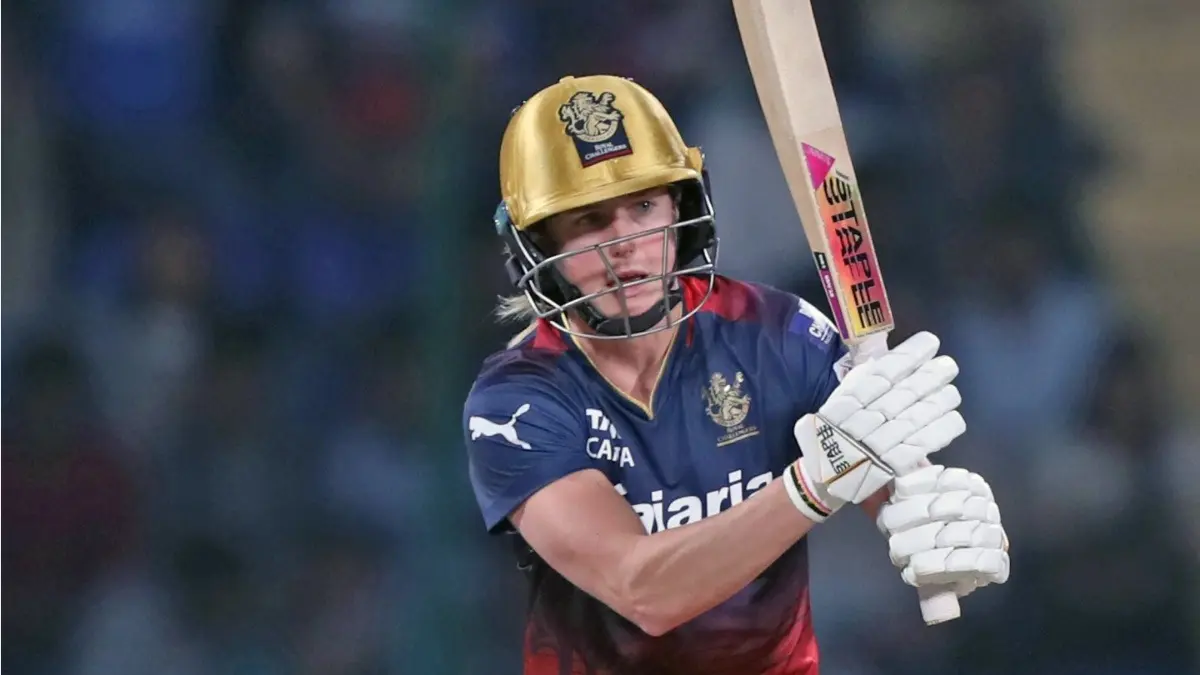 RCB's Ellyse Perry in action during WPL 2024
