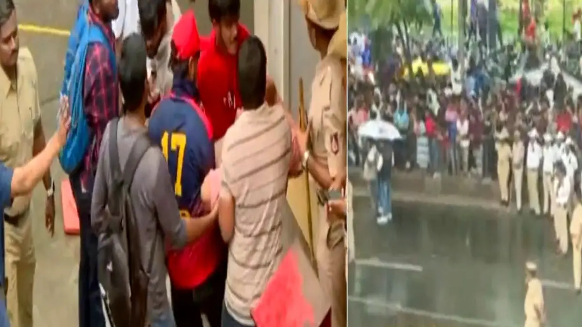 RCB Victory celebration turned into a stamepde like situation