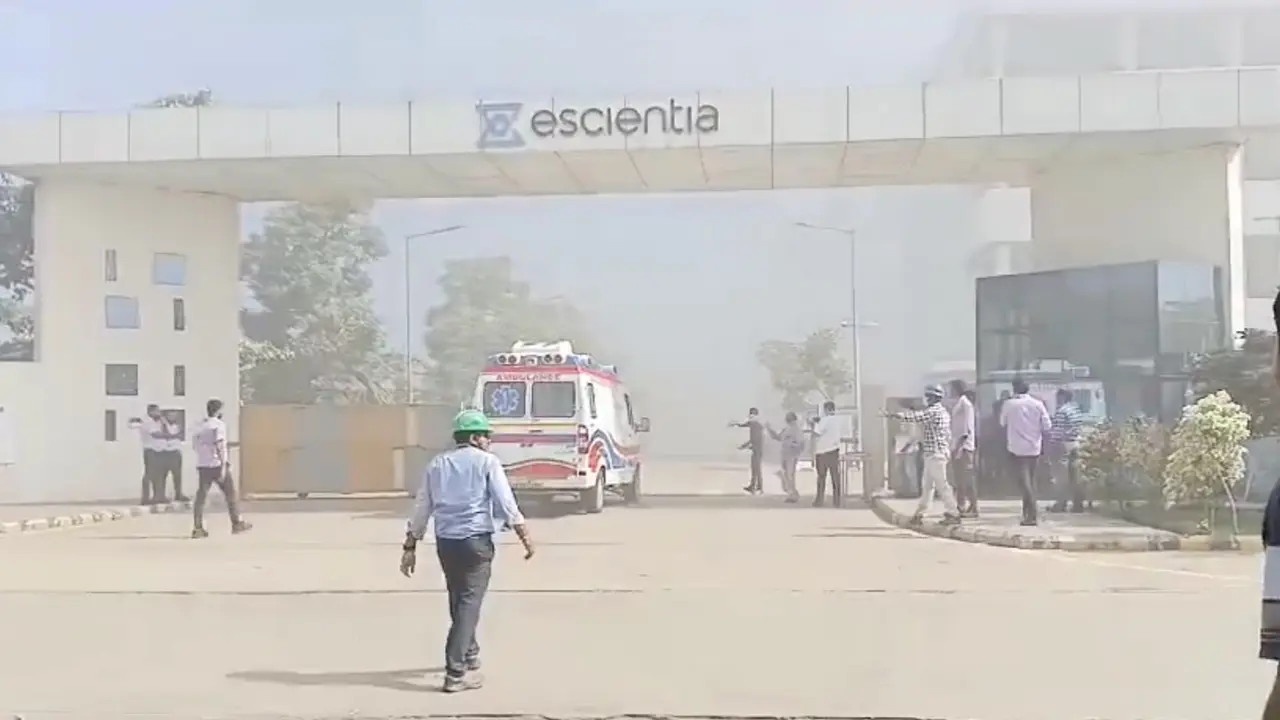 Reactor explodes at Andhra factory
