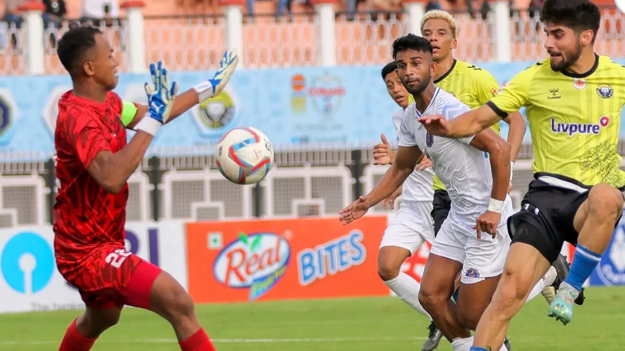 Durand Cup 2025: Indian Navy FT Stun Real Kashmir 2-1, Sit Atop Group F Standings After Opening Game Real Kashmir FC lost 2-1 to Indian Navy FT in the Durand Cup 2025.