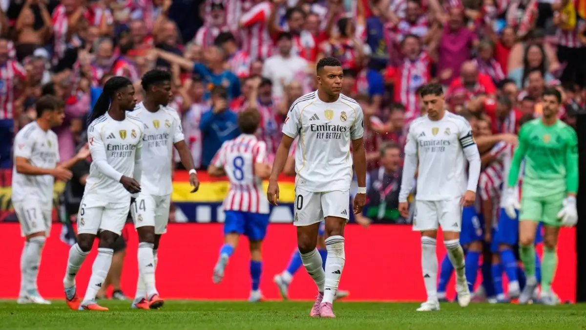 FC Kairat vs Real Madrid Live Streaming: When And Where To Watch UCL Match In India? Real Madrid players during their last match against Atletico Madrid in La Liga