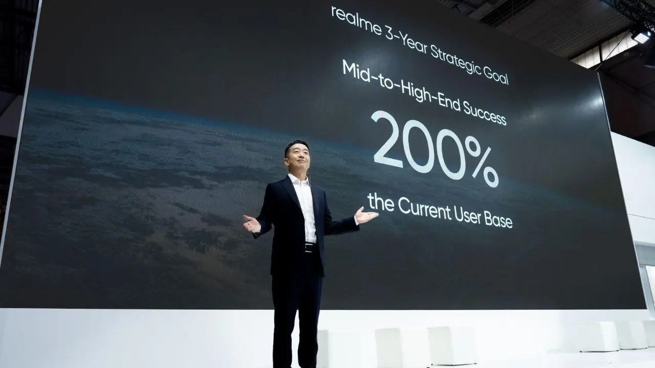 Realme Announces Plan to Ship 100 Million AI Phones In Next Three Years realme