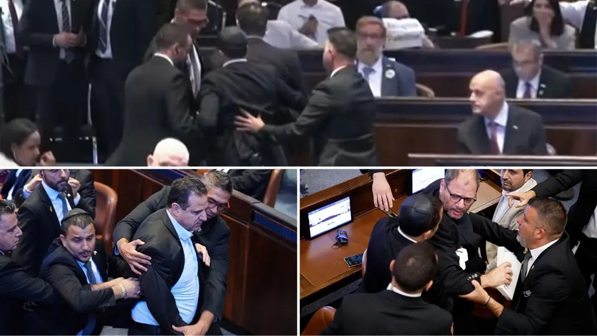 ‘Recognise Palestine’: Trump Heckled Mid-Speech by Israeli Lawmakers, Security Drags Them Out - Watch What Happened