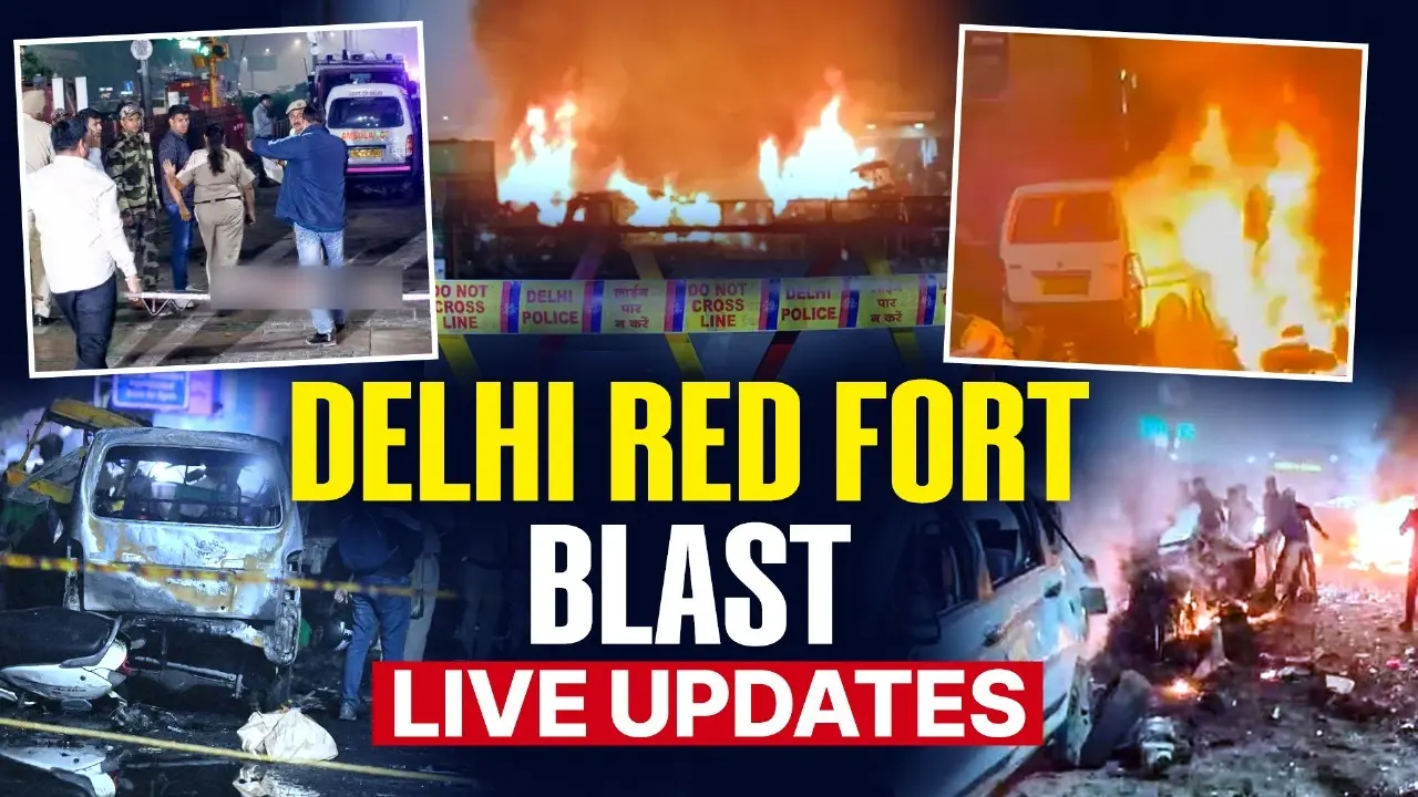 Delhi Red Fort Blast LIVE UPDATES: NIA Takes Over Case, Suspected Bomber Umar Nabi’s Father Detained Red Fort Blast Live