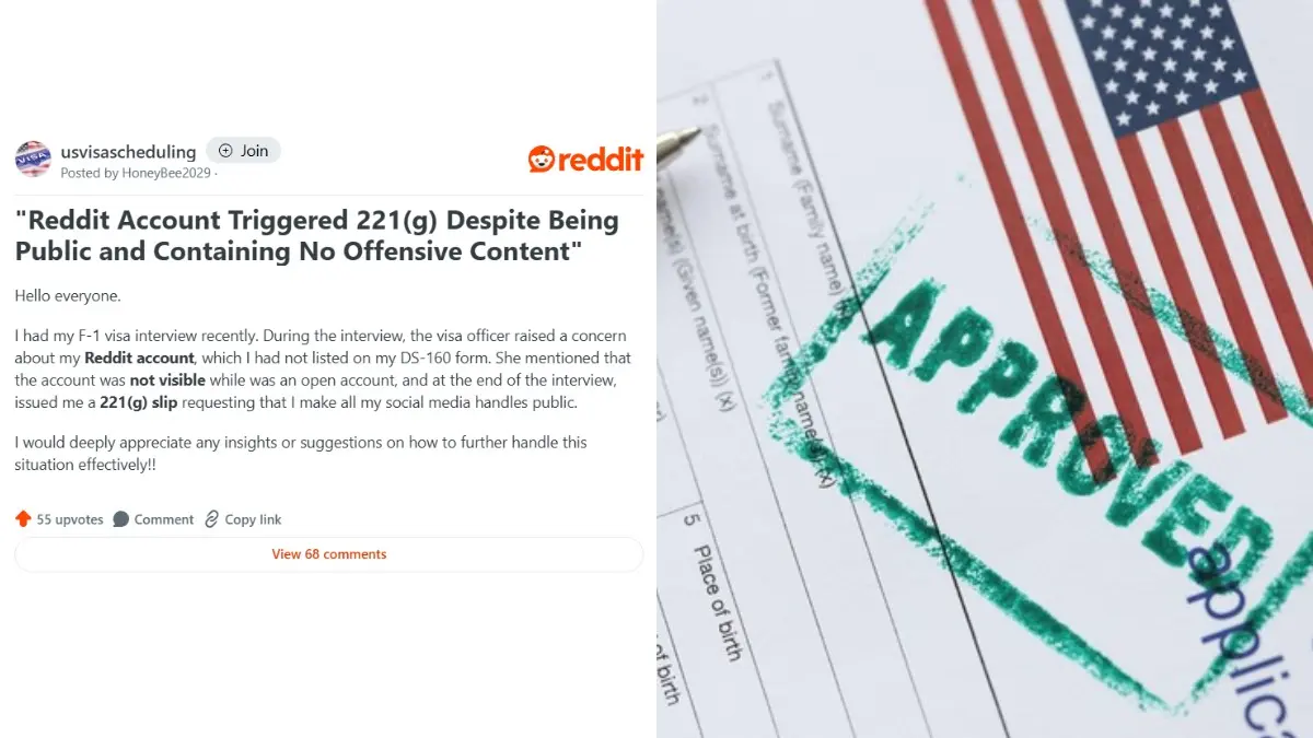 Reddit account triggers US visa delay for Indian student amid stricter social media screening