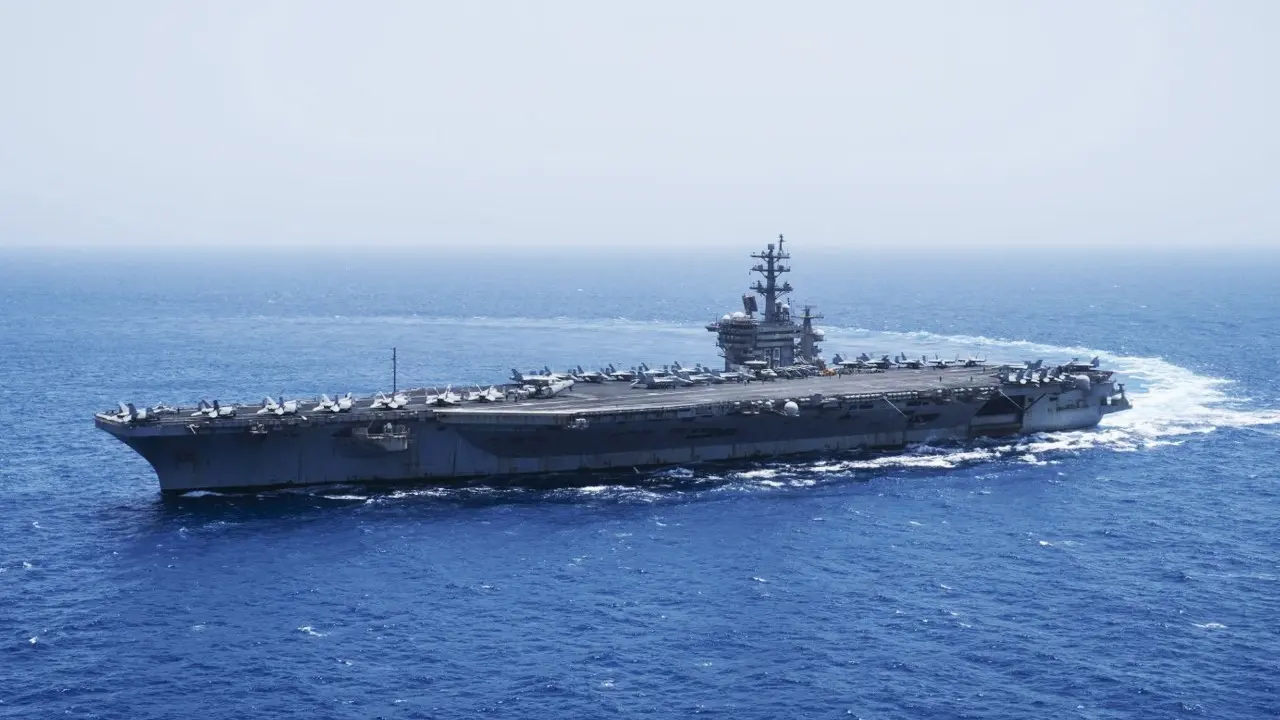 Missile Attack By Yemen's Houthi Rebels Hits Container Ship In First Attack in 2 Weeks drone attack on ship in the Red Sea by Yemen Houthi rebels