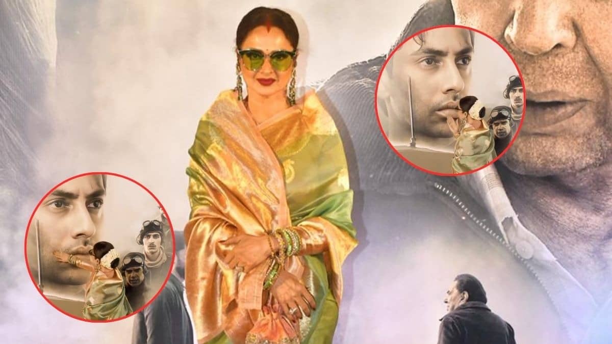 Rekha Showers Love On Agastya Nanda