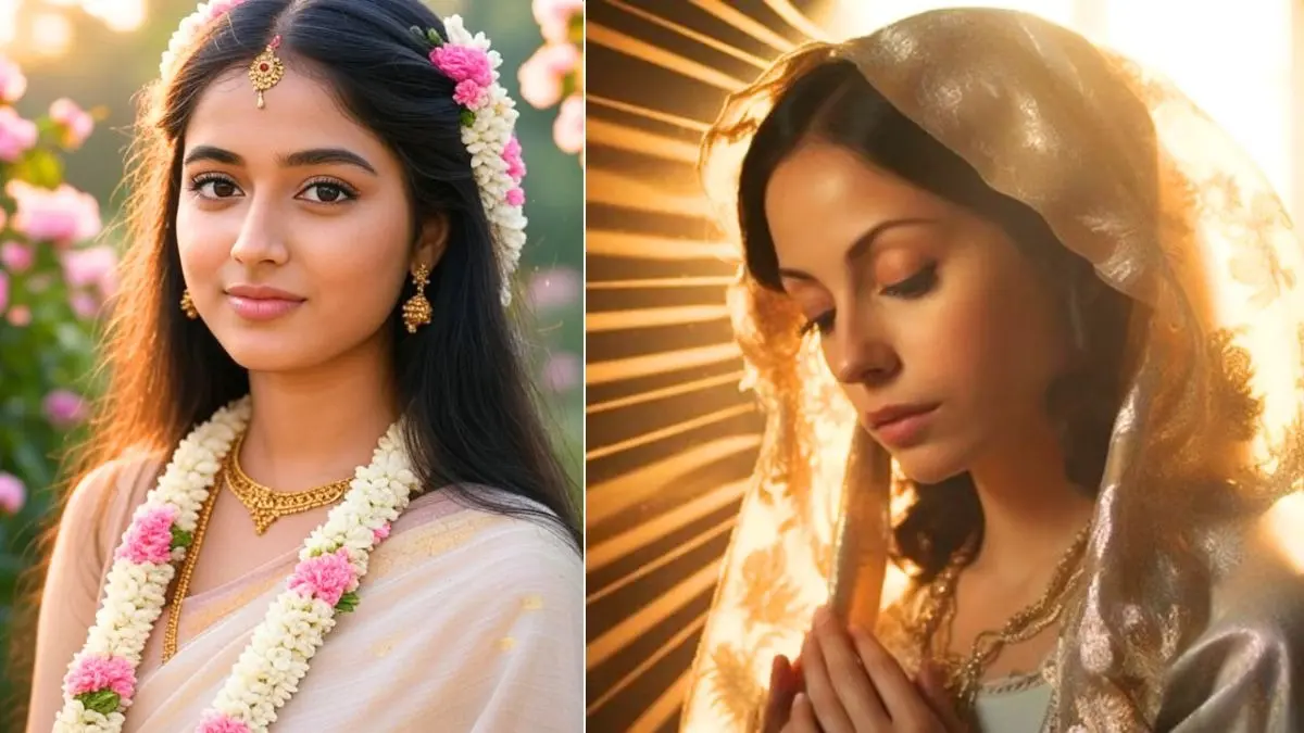 Religious Positive Girl 