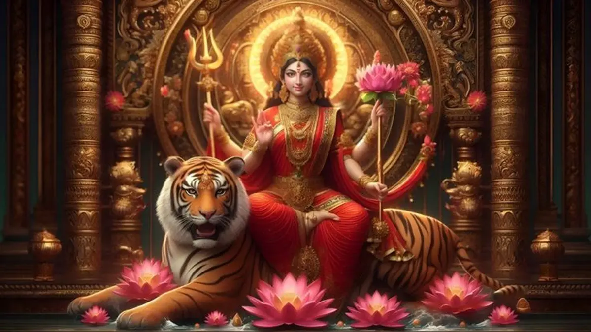 Navaratri 2025: Know The Meaning Behind Nine Colours Of Navratri Representation of photo