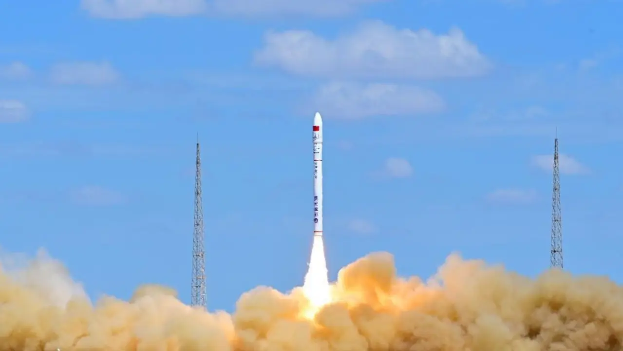 China Launches Six Satellites Carried by Commercial CERES-1 Rocket From Sea Representative image