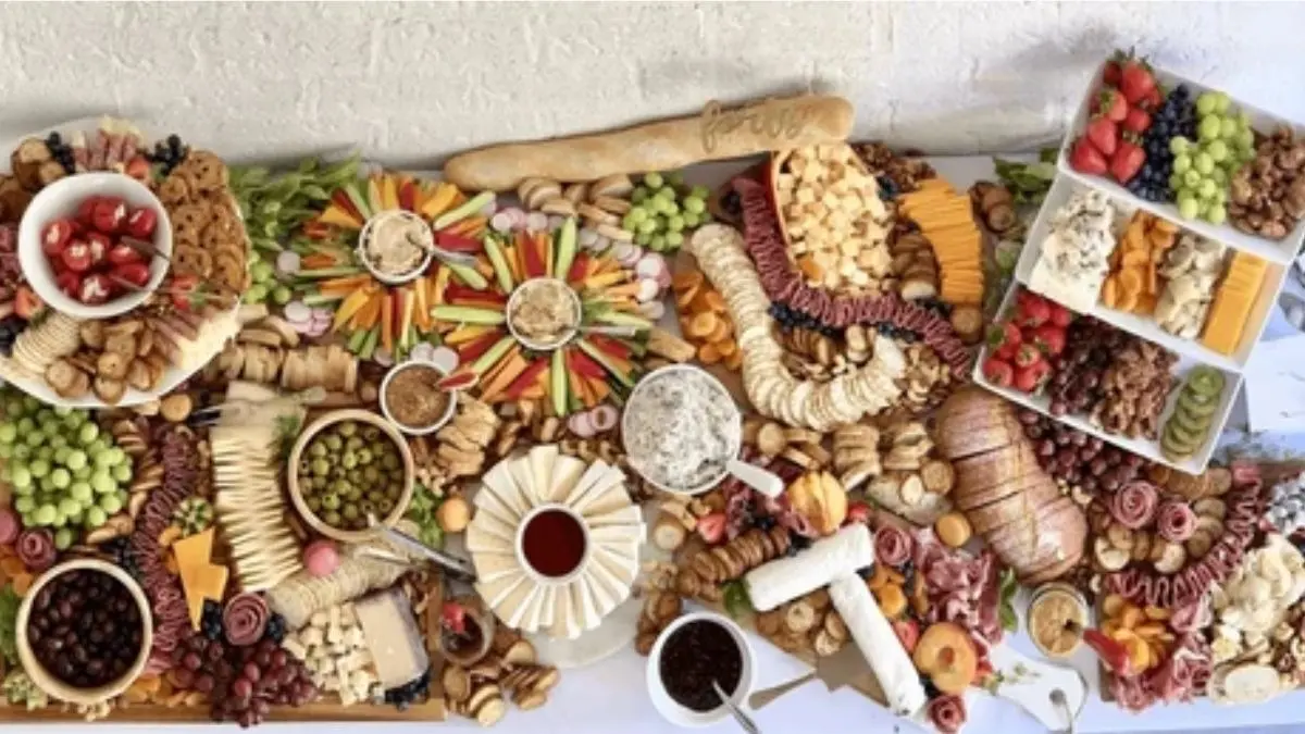 Representative image of a grazing table