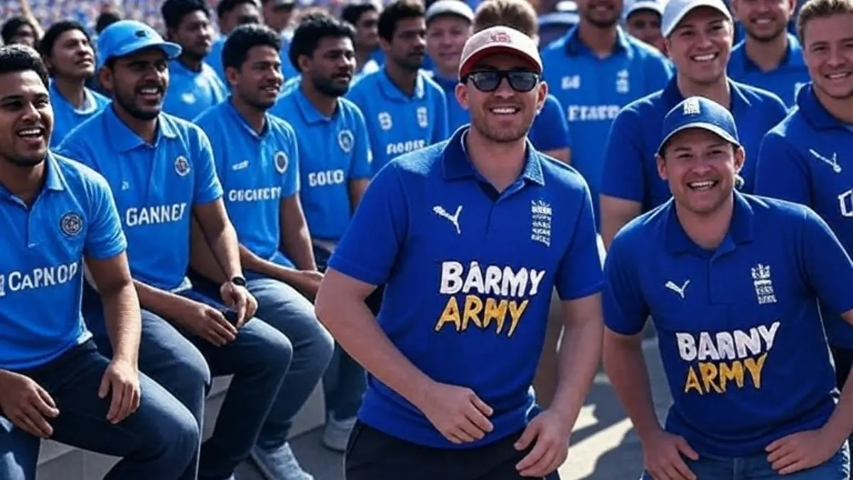 'Won't Happen Again': India Fans Hijack Barmy Army's Reply Section On X, Warn English Cricket Team's Fan Club Of Disappointing Result Representative image of Indian fans and Barmy Army