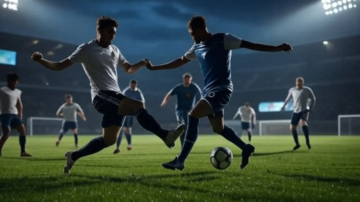 Neroca FC vs Indian Navy FT Live Streaming: When And Where To Watch Durand Cup 2025 Group F Fixture On TV And Online Live Representative image of players during a football match