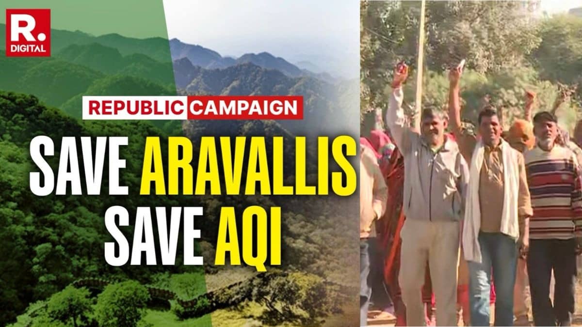 Republic Campaign Finds Resonance Among Public: Angry Rajasthan Out On Streets To Save Aravallis