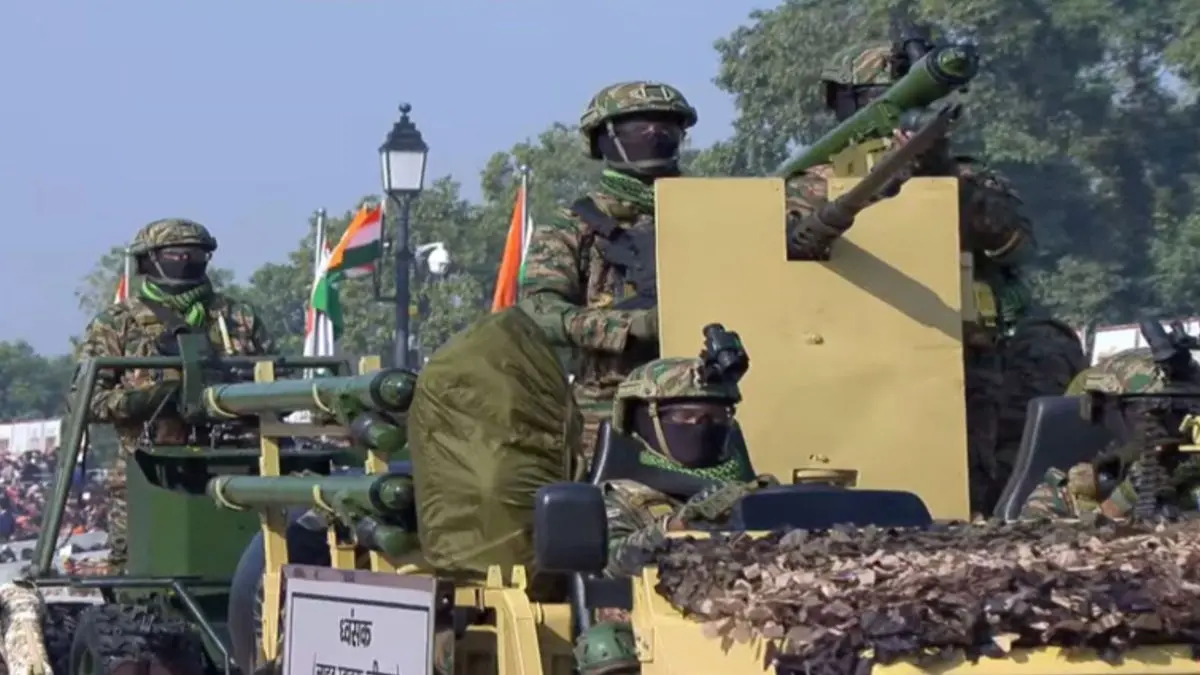 Republic Day Parade: Mechanised Columns, Special Forces Highlight India's Defence Capability