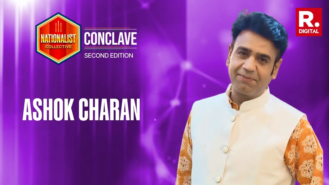 Poet Ashok Charan's Fiery Poetic Attack on Pakistan From Nationalist Collective Conclave Stage | WATCH Republic Nationalist Collective Conclave