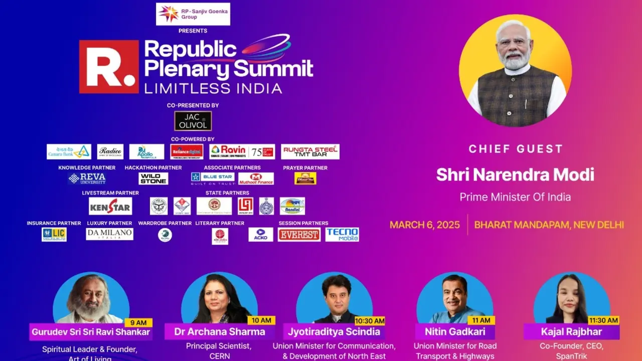 Republic Plenary Summit 2025: PM मोदी चीफ गेस्ट, कुंबले से अक्षय तक; रिपब्लिक के मंच पर जुटेंगी ये हस्तियां Republic Summit