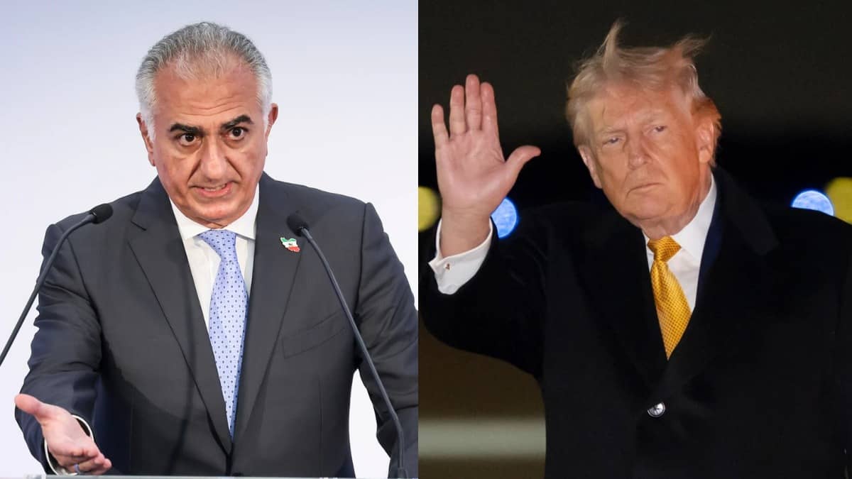'Iranians Know You Will Not Abandon Them Like Obama, Biden': Reza Pahlavi Courts Trump
