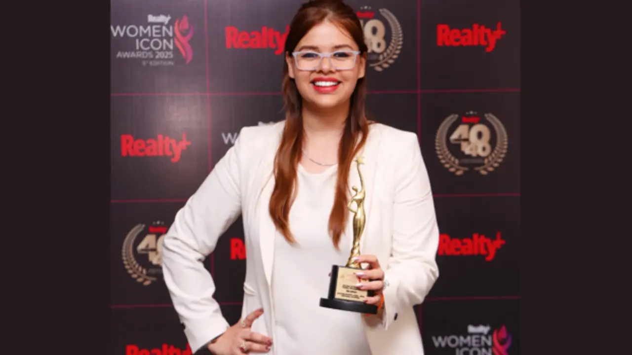 Ria Honoured with the Realty+ Woman Icon Award 2025, Celebrating 11 Years of Impact in Corporate Real Estate Ria Honoured with the Realty+ Woman Icon Award 2025