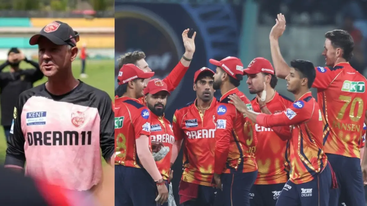 Ricky Ponting and Team Punjab Kings