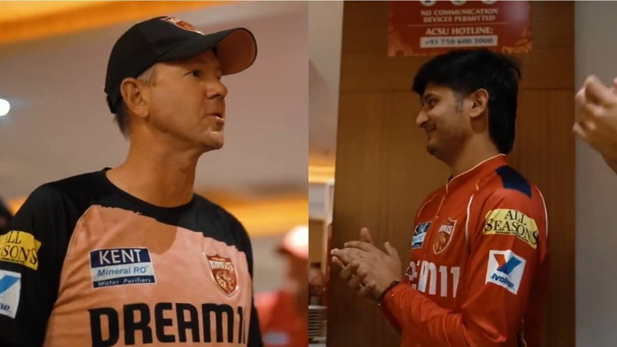 Ricky Ponting, Priyansh Arya