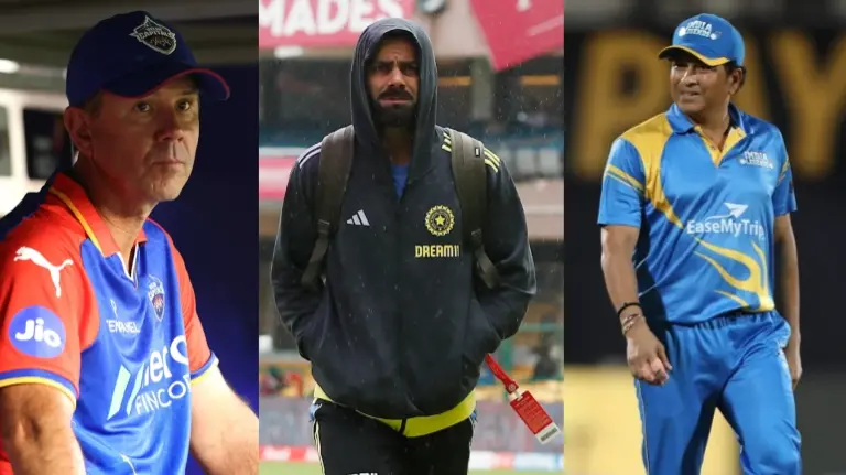 Ricky Ponting, Virat Kohli and Sachin Tendulkar