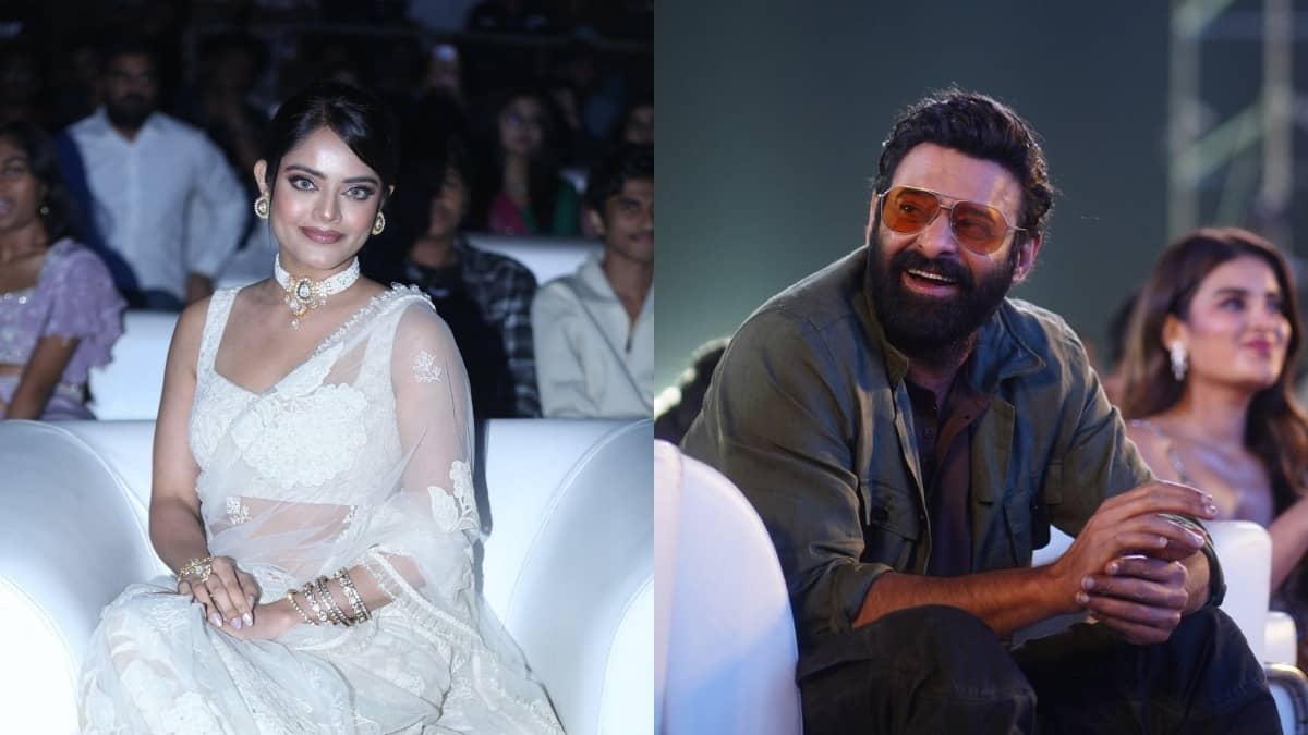 Riddhi Kumar and Prabhas have done Radhe Shyam and The Raja Saab together