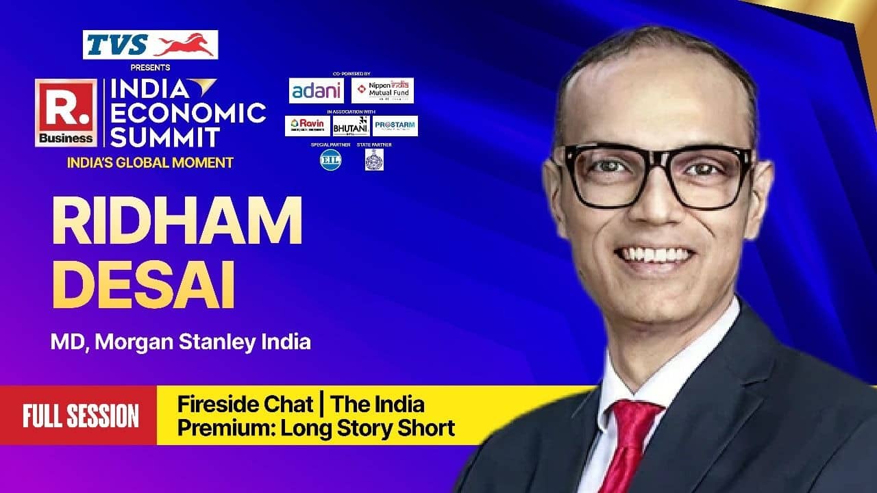 Ridham Desai's Big Statement