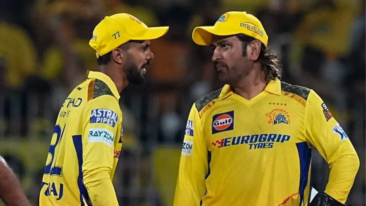 Rift in CSK Ruturaj Gaikwad unfollow MS Dhoni on Instagram spark speculation