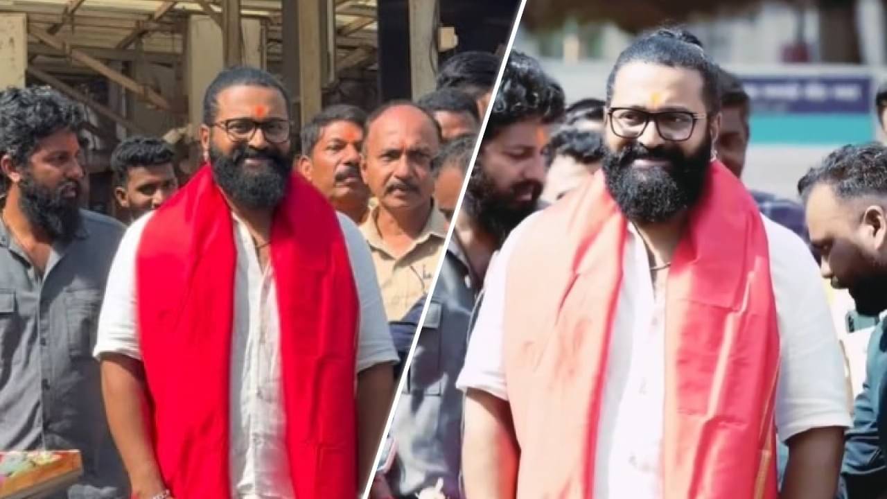 Rishab Shetty at Siddhivinayak Temple