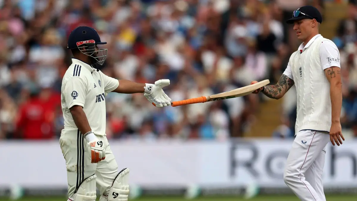 Rishabh Pant Opens Up On Why He Loses His Bat While Hitting Shots During IND vs ENG Tests: 'It's Just About Letting It Flow' Rishabh Pant