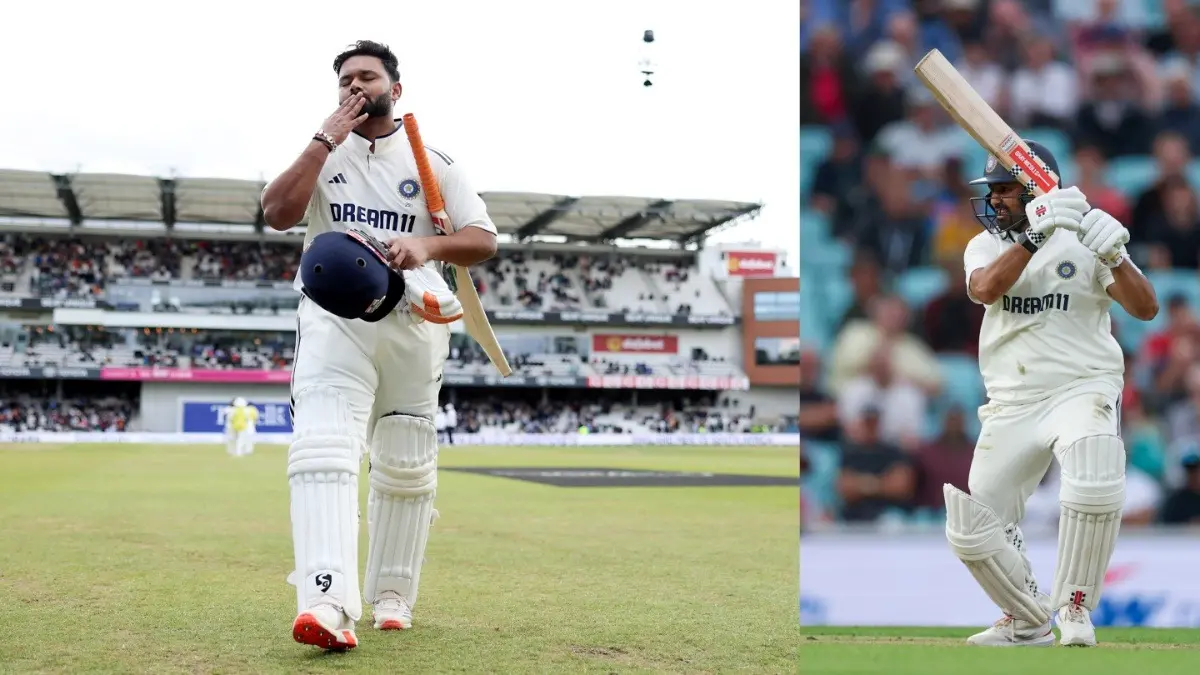 Karun Nair Lavishes Praise On Rishabh Pant For Playing Gritty Knock In Manchester Test Amid Foot Injury: 'He Has Set A Very High Standard' Rishabh Pant and Karun Nair