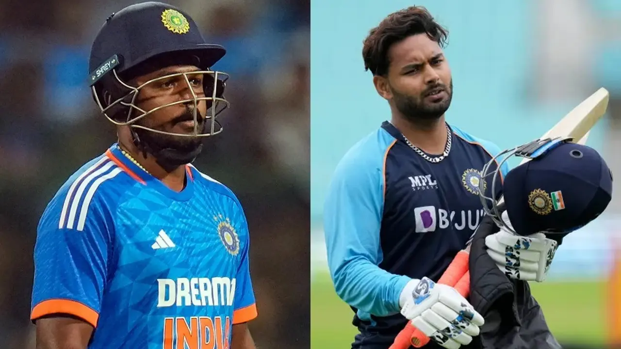 Rishabh Pant and Sanju Samson