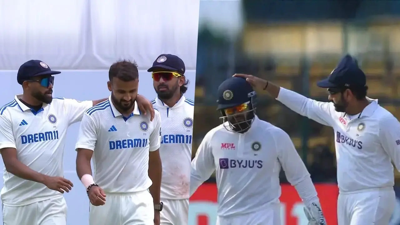 rishabh pant angry on akash deep after wasting of DRS