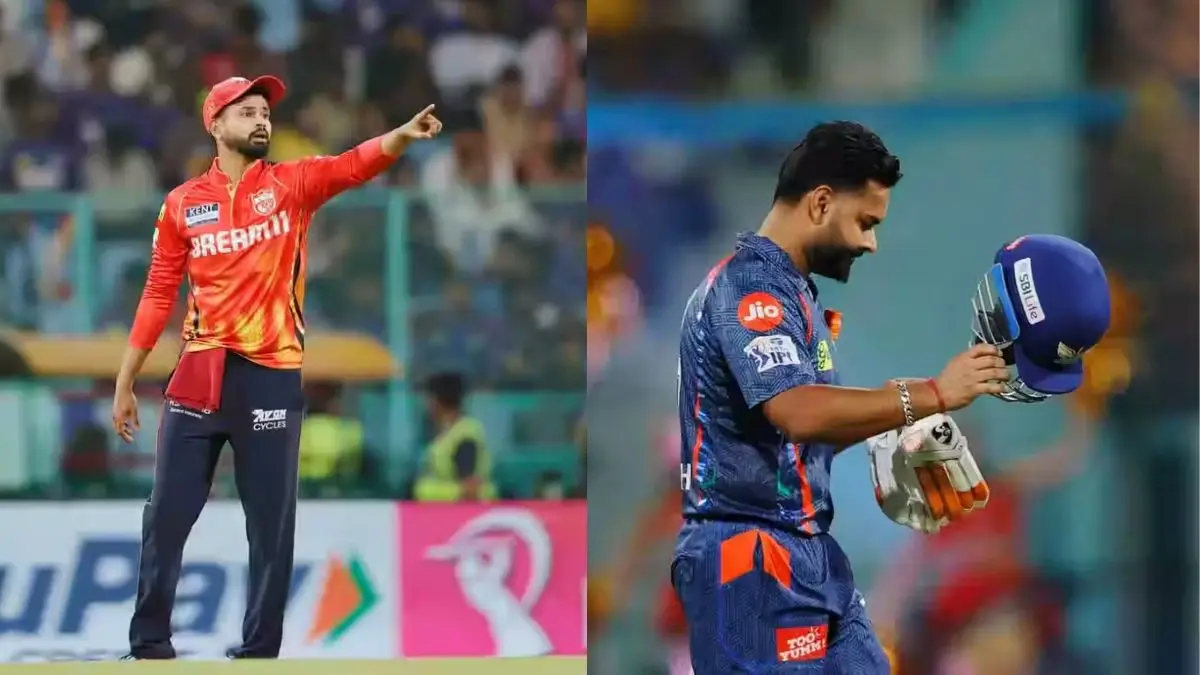 Rishabh Pant captain of LSG make fun of punjab kings now PBKS take revenge video viral