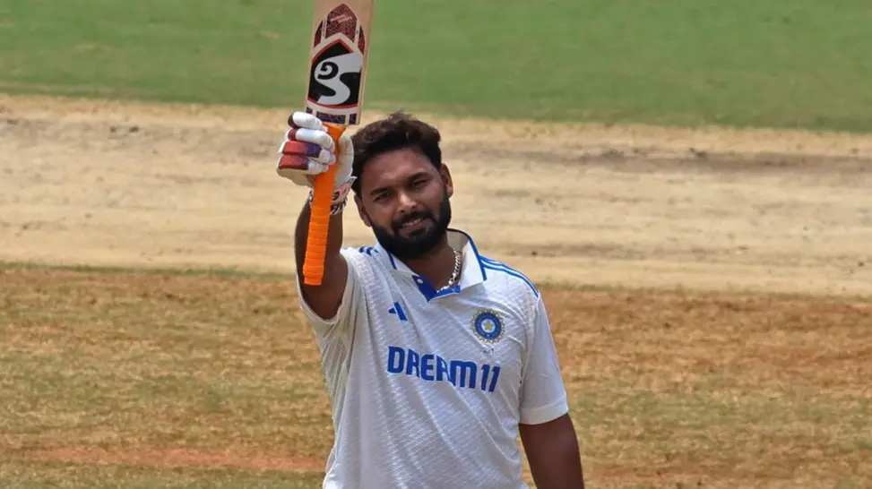 Rishabh Pant Century