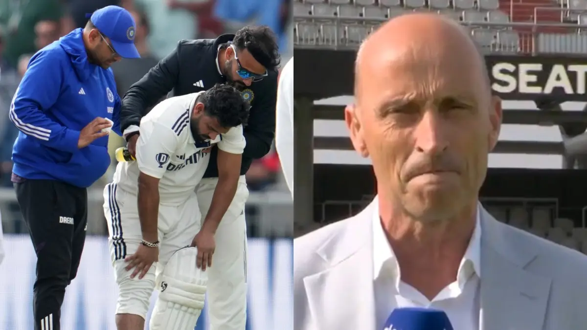Rishabh Pant, Nasser Hussain