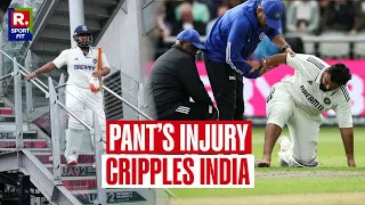 Rishabh Pant Ruled Out with Fractured Toe